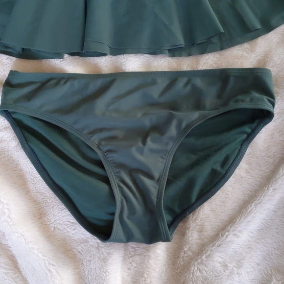 Small Green Nicole Miller Studio Bathing Suit - Picture 2 of 11